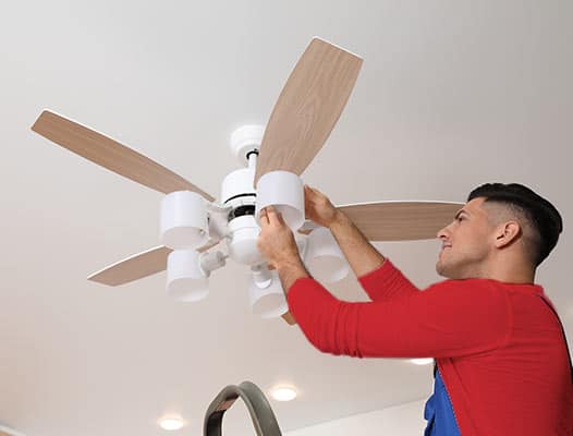 Ceiling Fan Installation Repair In, Removing A Ceiling Fan Light Fixture