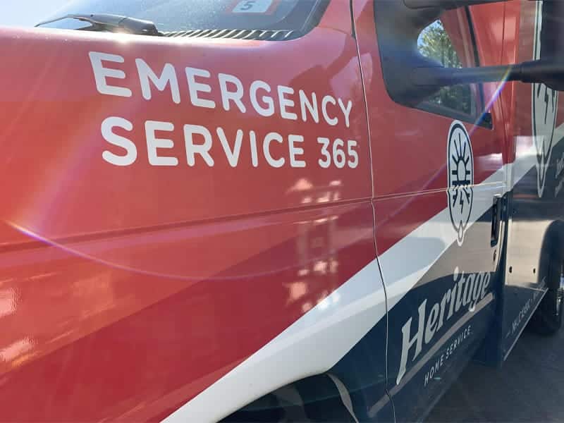 Emergency Services from Heritage Home Service