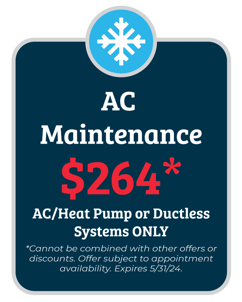 air conditioning maintenance special offer