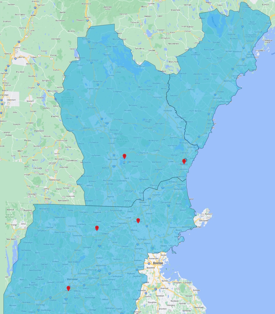 Service Area Map as of 10.8.24