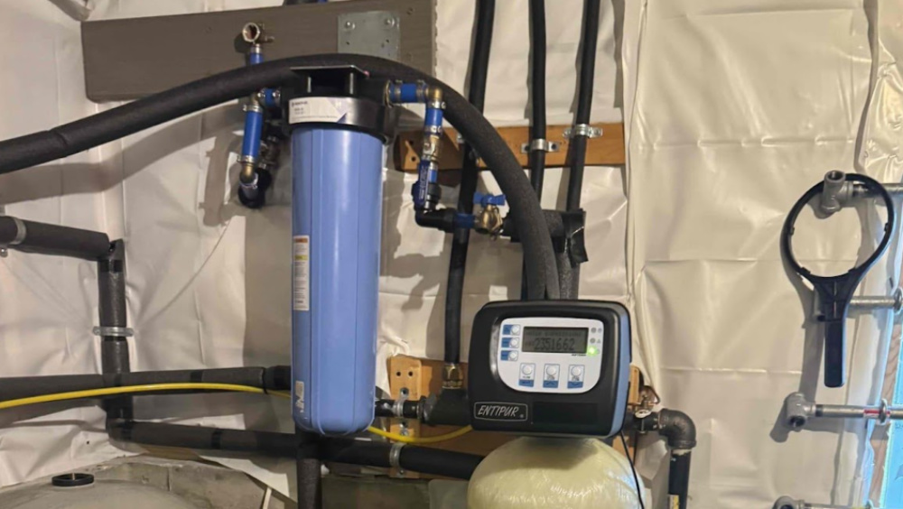 Water filtration system.