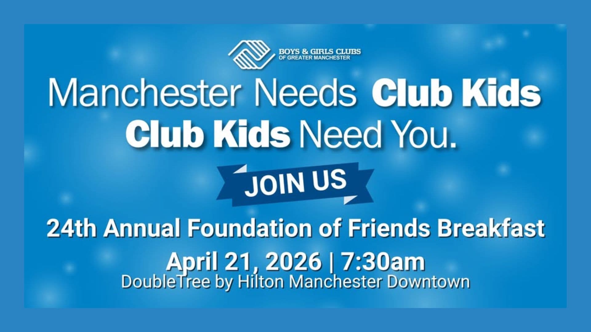 Foundation of Friends Breakfast